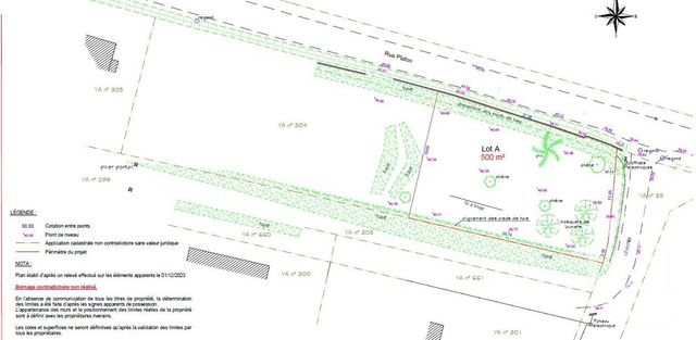 terrain à vendre - 830.0 m2 - BANGOR - 56 - BRETAGNE - Century 21 Amara Immobilier