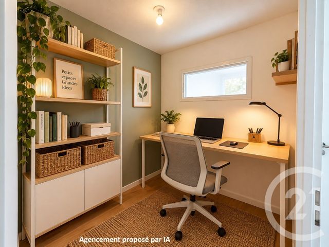 Appartement F2 bis à vendre - 2 pièces - 43.59 m2 - VANNES - 56 - BRETAGNE - Century 21 Amara Immobilier